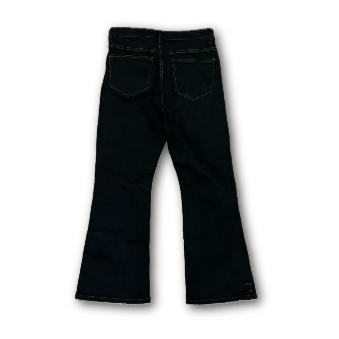 Obsidian Black Bootcut Jeans