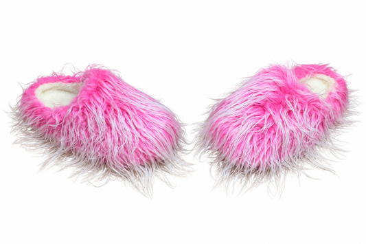 Monster Slippers Pink