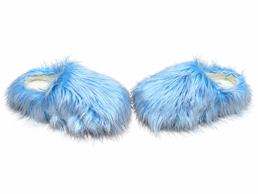 Monster Slippers Blue