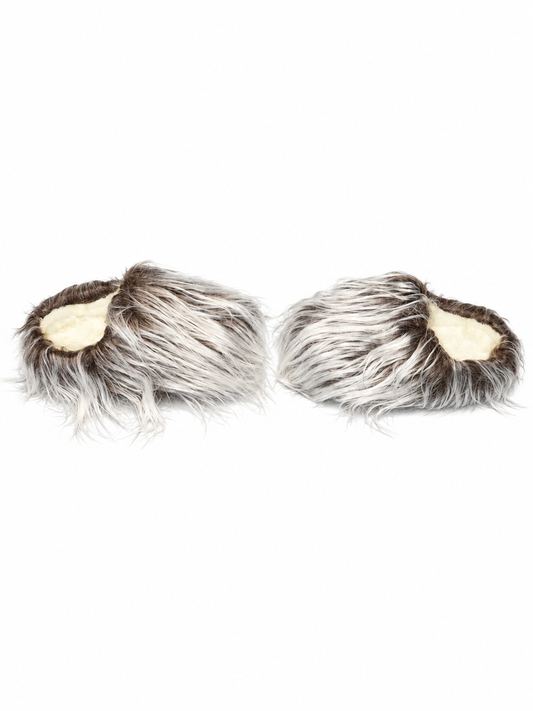 Monster Slippers Brown