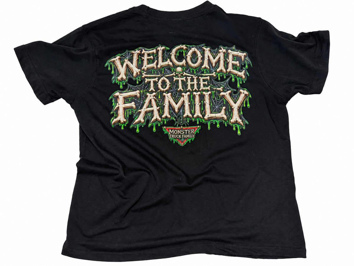 MTF ‘Welcome to The Family’ Halloween Toddler T-Shirt (Copy)